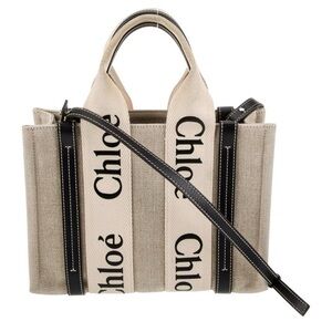 Chloé Canvas Tote Bag